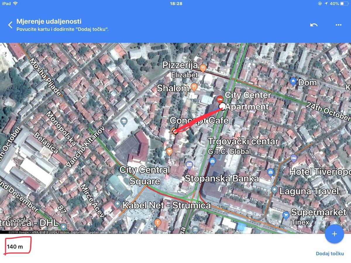 City Center Apartments Ustrumca Dış mekan fotoğraf